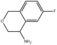 6-fluoroisochroman-4-amine Struktur