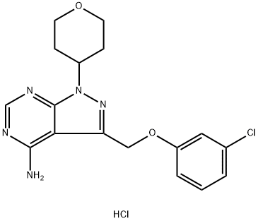 PF-4800567 HCl Struktur