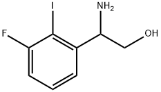 2-amino-2-(3-fluoro-2-iodophenyl)ethanol Struktur