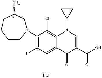 Besifloxacin Impurity A Struktur