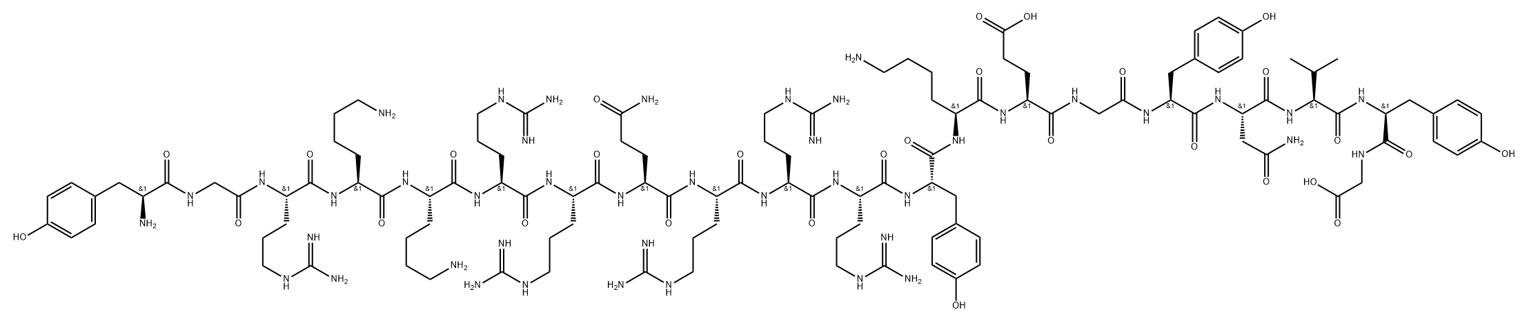 TAT-GluA2 3Y Struktur