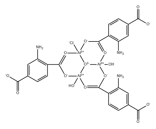 MIL-101(Al)-NH2 MOF Struktur