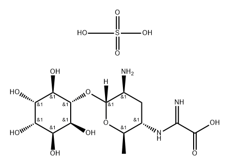 Kasugamycin sulfate Struktur