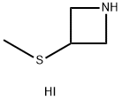 Azetidine, 3-(methylthio)-, hydriodide (1:1) Struktur