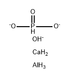 Aluminum calcium hydroxide phosphonate (Al2Ca2-8(OH)8-20(HPO3)) Struktur