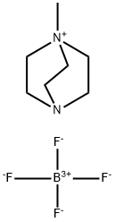 4-Aza-1-azoniabicyclo[2.2.2]octane, 1-methyl-, tetrafluoroborate(1-) (1:1) Struktur