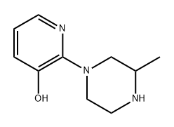 2-(3-methylpiperazin-1-yl)pyridin-3-ol Struktur