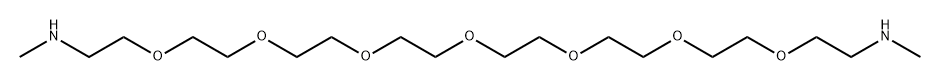 MeNH-PEG7-NHMe Struktur