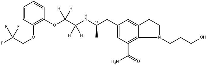 Silodosin-d4 Struktur