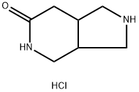 6H-Pyrrolo[3,4-c]pyridin-6-one, octahydro-, hydrochloride (1:1) Struktur