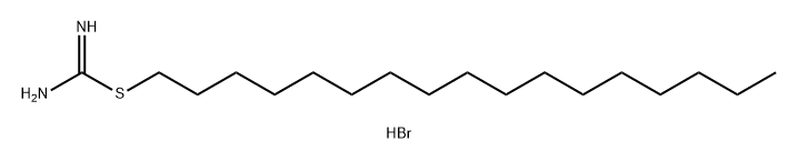 Carbamimidothioic acid, heptadecyl ester, monohydrobromide (9CI)