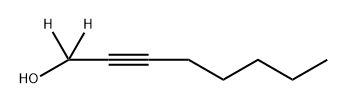 2-Octyn-1,1-d2-1-ol Struktur