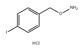 Hydroxylamine, O-[(4-iodophenyl)methyl]-, hydrochloride (1:1) Struktur