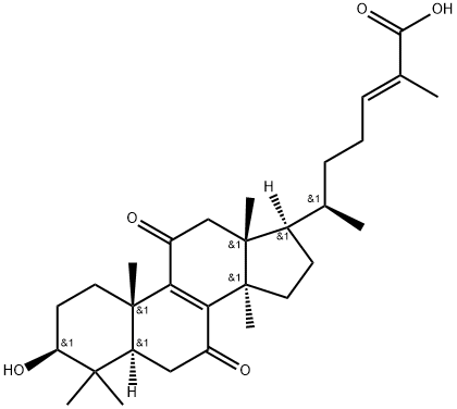 7-Oxo-ganoderic acid Z2 Struktur