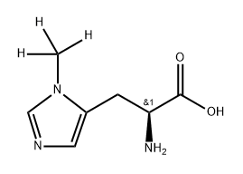 L-Histidine, 3-(methyl-d3)- (9CI) Struktur