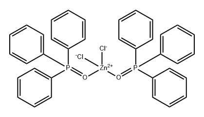 Zinc, dichlorobis(triphenylphosphine oxide-κO)-, (T-4)- Struktur