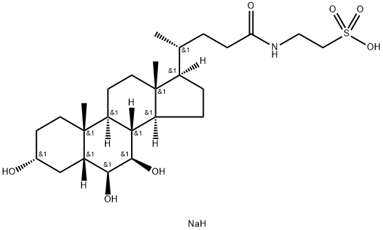 Tauro--muricholic Acid (sodium salt) Struktur