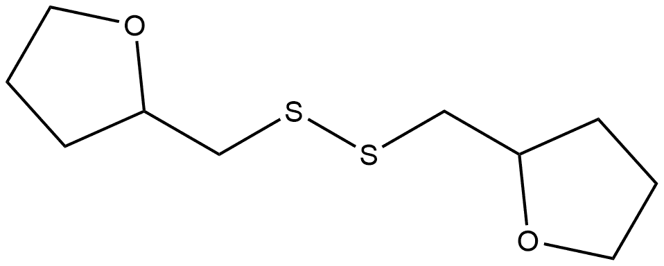 Furan, 2,2'-[dithiobis(methylene)]bis[tetrahydro- (9CI) Struktur