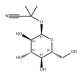 Isolinamarin Struktur