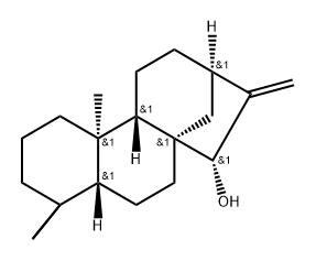 kaur-16-en-15-ol Struktur