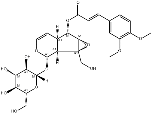 6-O-(3'',4''-Dimethoxycinnamoyl)catalpol