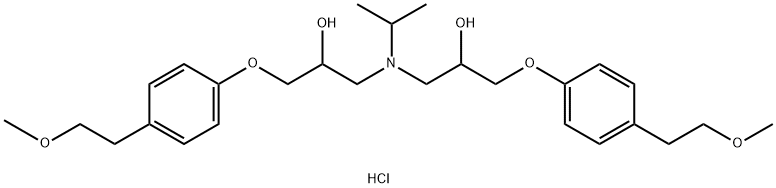 1,1′-[(1-Methylethyl)imino]bis[3-[4-(2-methoxyethyl)phenoxy]-2-propanol hydrochloride