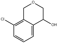 8-chloroisochroman-4-ol Struktur