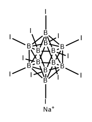 Per-iodo-dodecahydrododecaborate,Nasalt Struktur