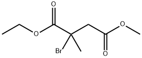 Butanedioic acid, 2-bromo-2-methyl-, 1-ethyl 4-methyl ester, radical ion(1+) (9CI) Struktur