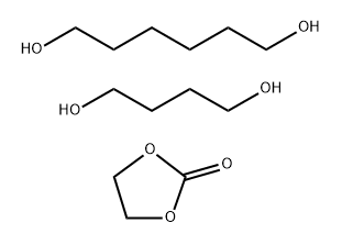 1,3-Dioxolan-2-one polymer with 1,4-butanediol and 1,6-hexanediol Struktur