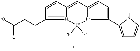 Bodipy 576/589 Struktur