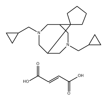 Tedisamil sesquifumarate Struktur