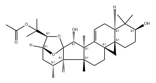 25-O-Acetylcimigenol Struktur