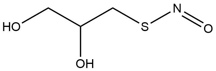 Thionitrous acid (HNOS), S-(2,3-dihydroxypropyl) ester