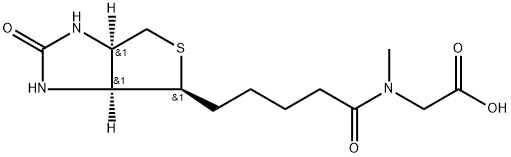 Biotin-sar-oh Struktur