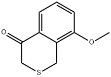 8-Methoxyisothiochroman-4-one Struktur