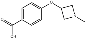 4-((1-methylazetidin-3-yl)oxy)benzoicacid Struktur