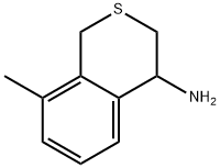 8-methylisothiochroman-4-amine Struktur