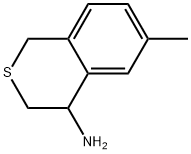 6-methylisothiochroman-4-amine Struktur