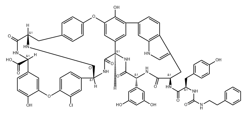 kistamicin B Struktur