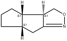 Pentaleno[2,1-c]isoxazole, 3,3a,3b,4,5,6,6a,7-octahydro-, (3a-alpha-,3b-ba-,6a-ba-)- (9CI) Struktur