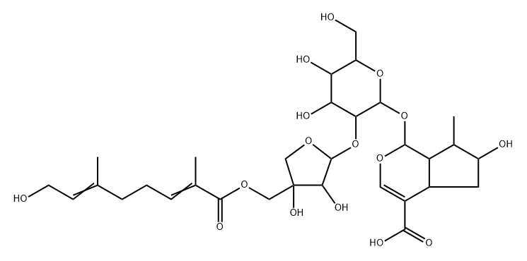 inerminoside B Struktur