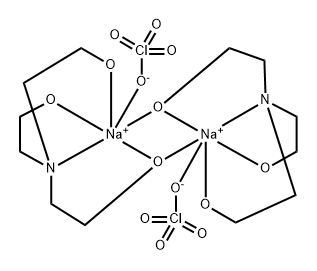 Di(μ-2,2′,2′′-nitrilotris(ethanol)-diperchlorato)dinatrium Struktur