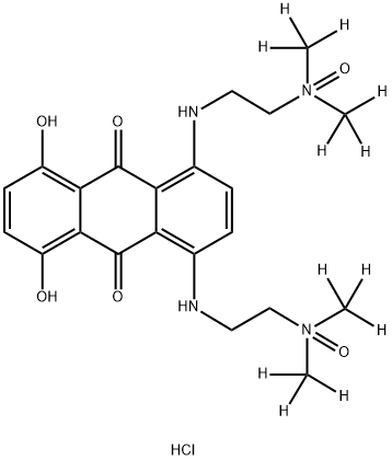 Banoxantrone (D12 dihydrochloride) Struktur