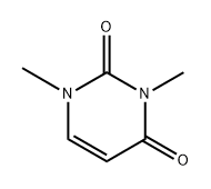 1,3-dimethyl-2,4-pyrimidinione Struktur