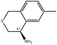 (R)-6-methylisothiochroman-4-amine Struktur