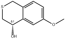 (S)-7-methoxyisothiochroman-4-ol Struktur