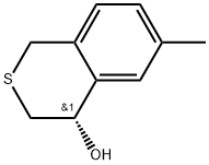 (S)-6-methylisothiochroman-4-ol Struktur