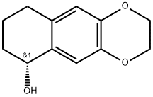 (R)-2,3,6,7,8,9-hexahydronaphtho[2,3-b][1,4]dioxin-6-ol Struktur