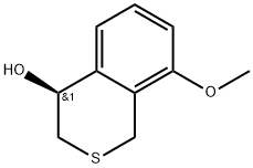 (S)-8-methoxyisothiochroman-4-ol Struktur